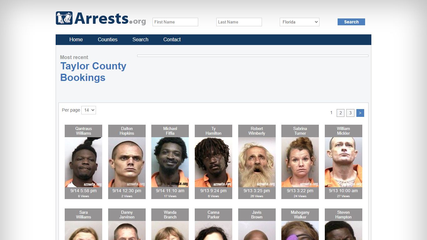 Taylor County Arrests and Inmate Search