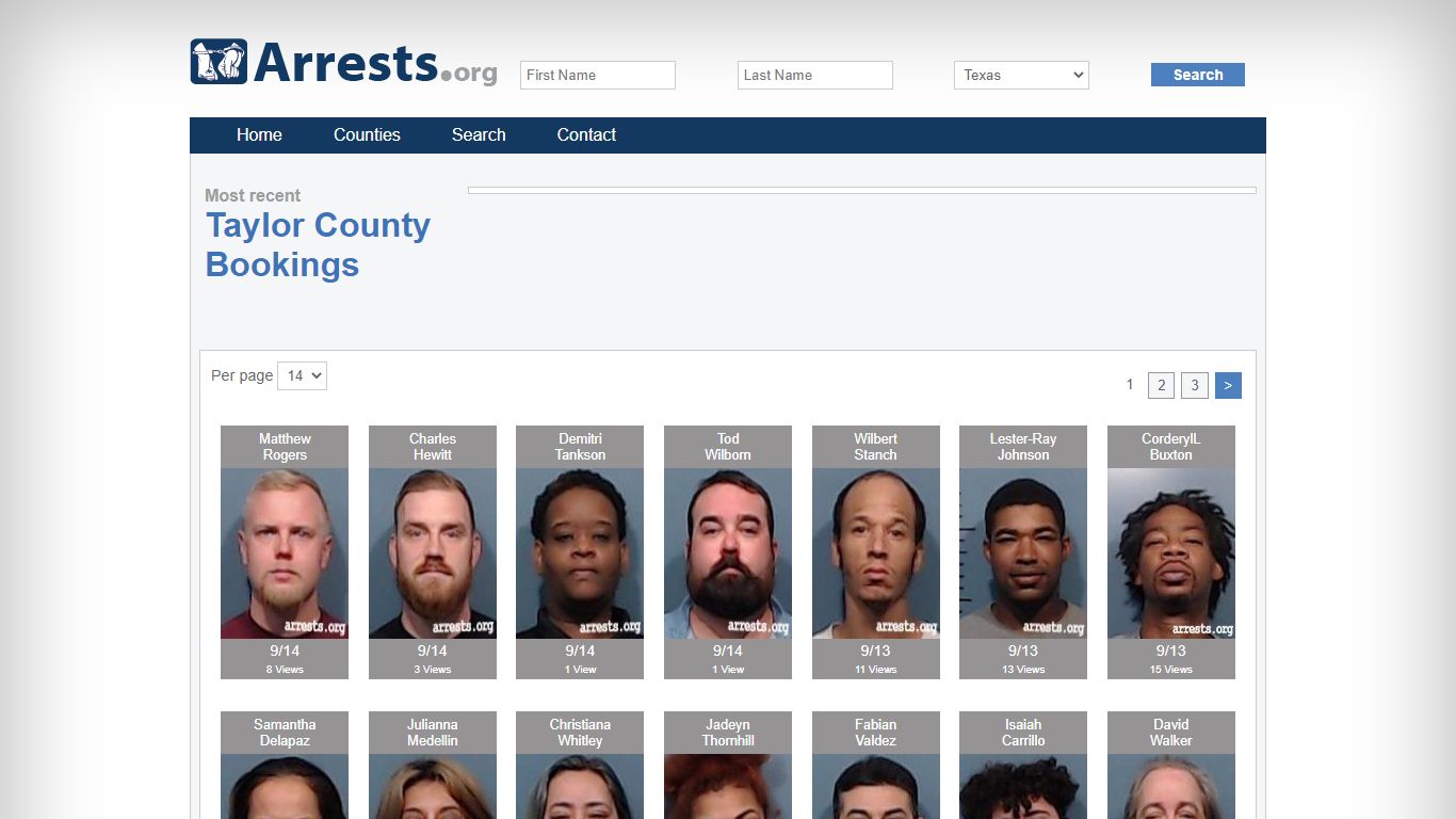 Taylor County Arrests and Inmate Search